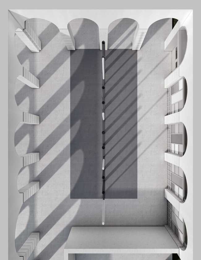 IV edition of the Des-Adarve competition. The installation Columns