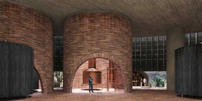 Biodynamic community in Mexico. Architecture that speaks of respect for the rich cultural and natural heritage