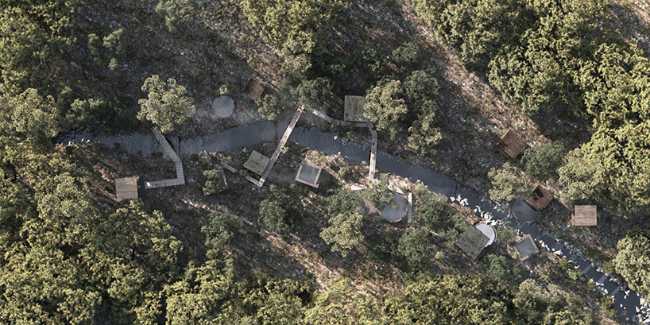 Biodynamic community in Mexico. Architecture that speaks of respect for the rich cultural and natural heritage