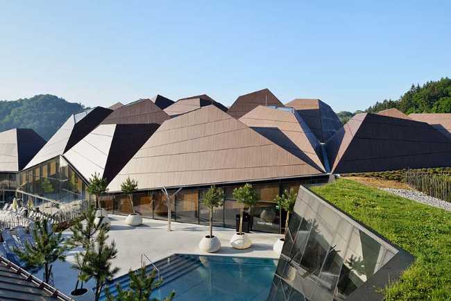 Termalija Family Wellness inspired by vernacular structures