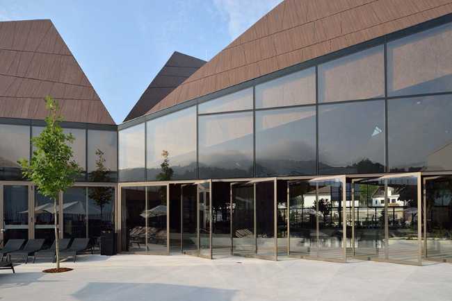 Termalija Family Wellness inspired by vernacular structures