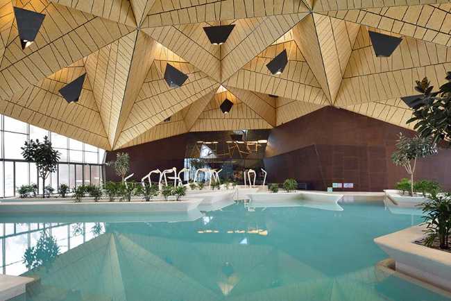 Termalija Family Wellness inspired by vernacular structures