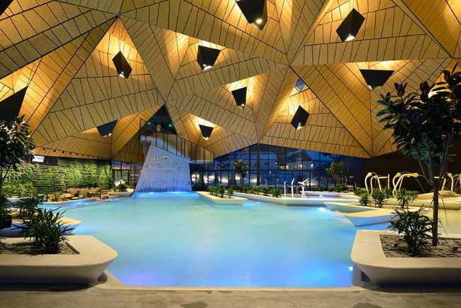 Termalija Family Wellness inspired by vernacular structures