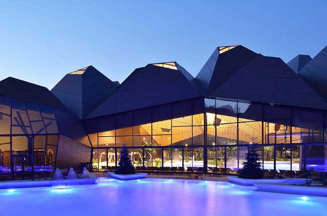 Termalija Family Wellness inspired by vernacular structures