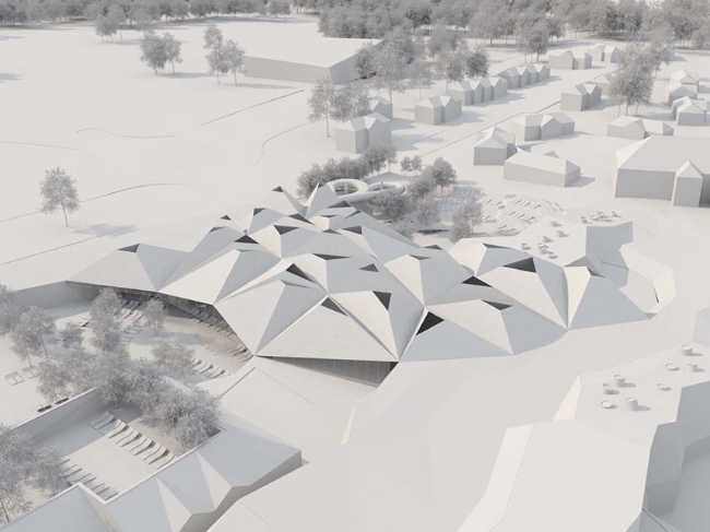 Termalija Family Wellness inspired by vernacular structures