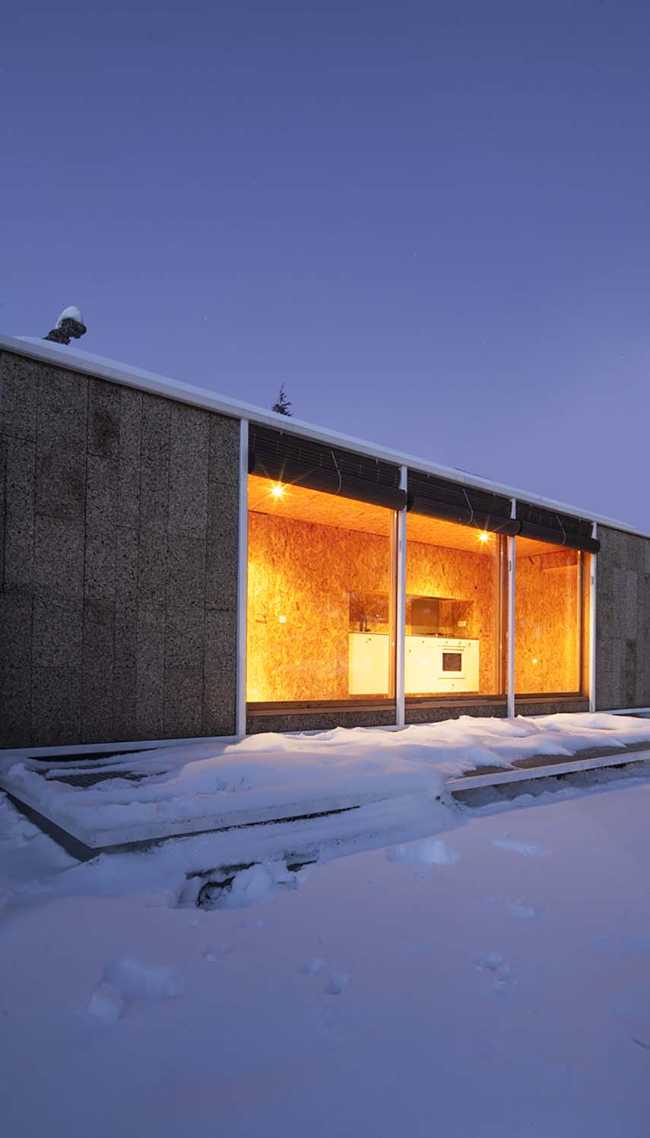 CB17 weekend retreat with sustainable and prefabricated design