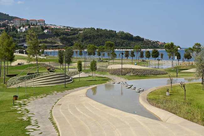 Koper Central Park's innovative layout: a seed of virtuous development against the degradation of Slovenian coast