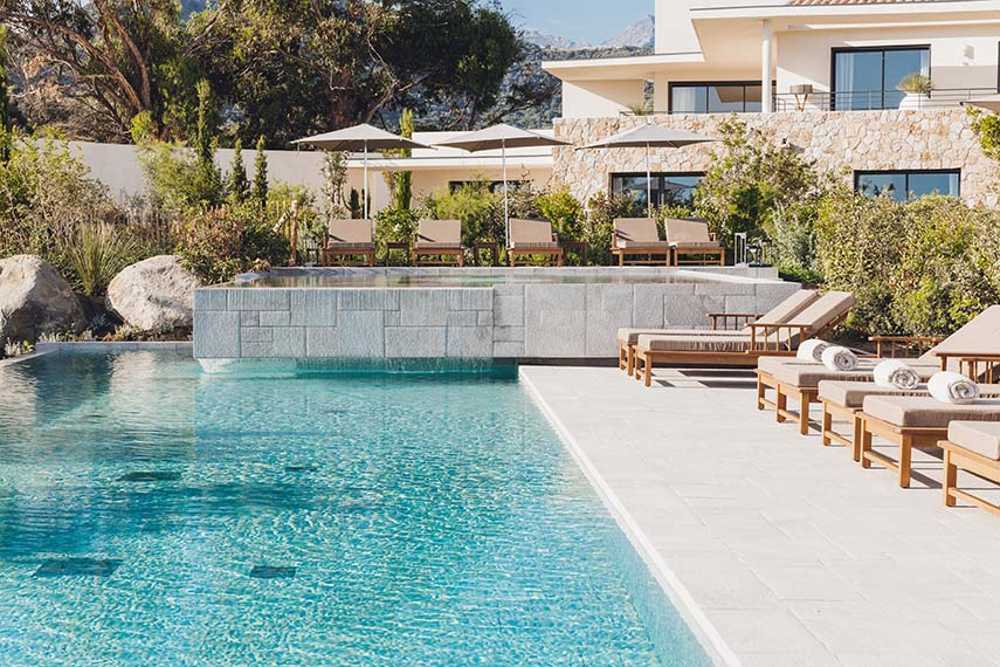 Hotel Casa Paradisu in Corsica as a large and secluded residence ...