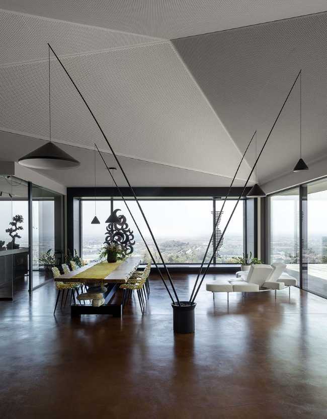 Villa IE, the ever-changing architecture by nature