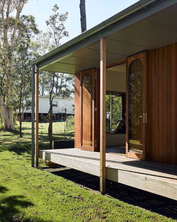 Preserve as much as possible and add as little as possible. The low environmental impact of Re-generation House