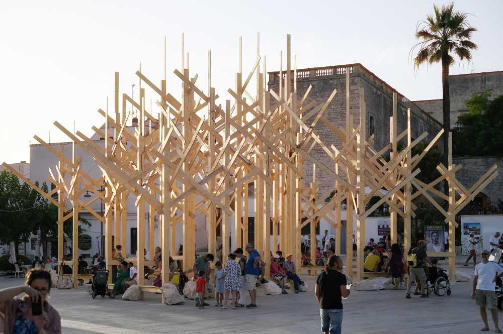 The Treedom Social installation in Alberobello Yok Yok