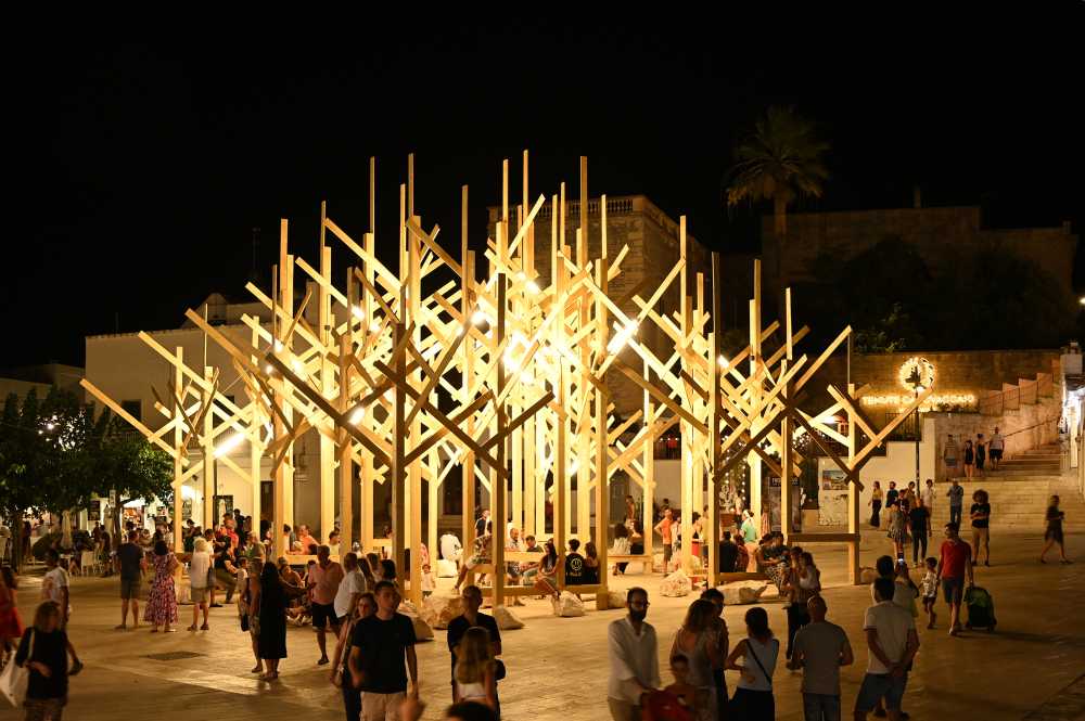 The Treedom Social installation in Alberobello Yok Yok