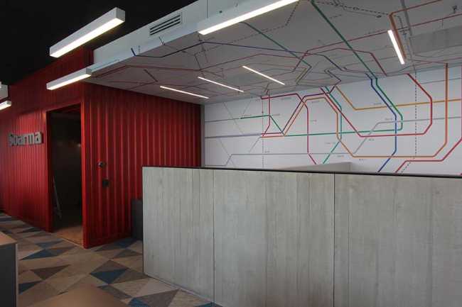 Realization of the new dynamic and contemporary Soarma offices