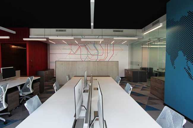 Realization of the new dynamic and contemporary Soarma offices