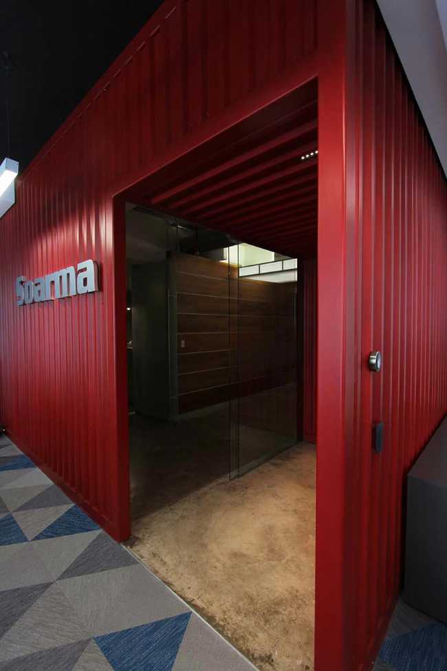 Realization of the new dynamic and contemporary Soarma offices