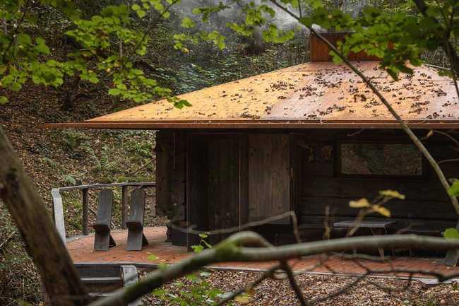 Cabins and saunas from latvian tradition at Ziedlejas Wellness Resort