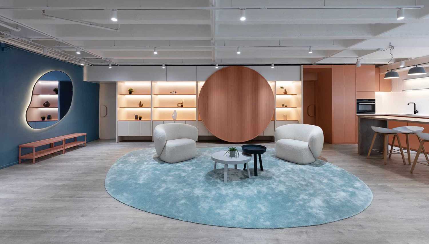 How interior design inspires the workspace, Project E Beauty