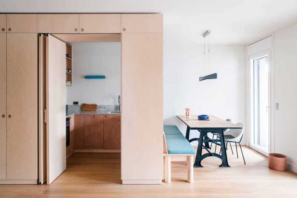 SEGUR flat: light and wood awaken the soul of a Parisian refuge