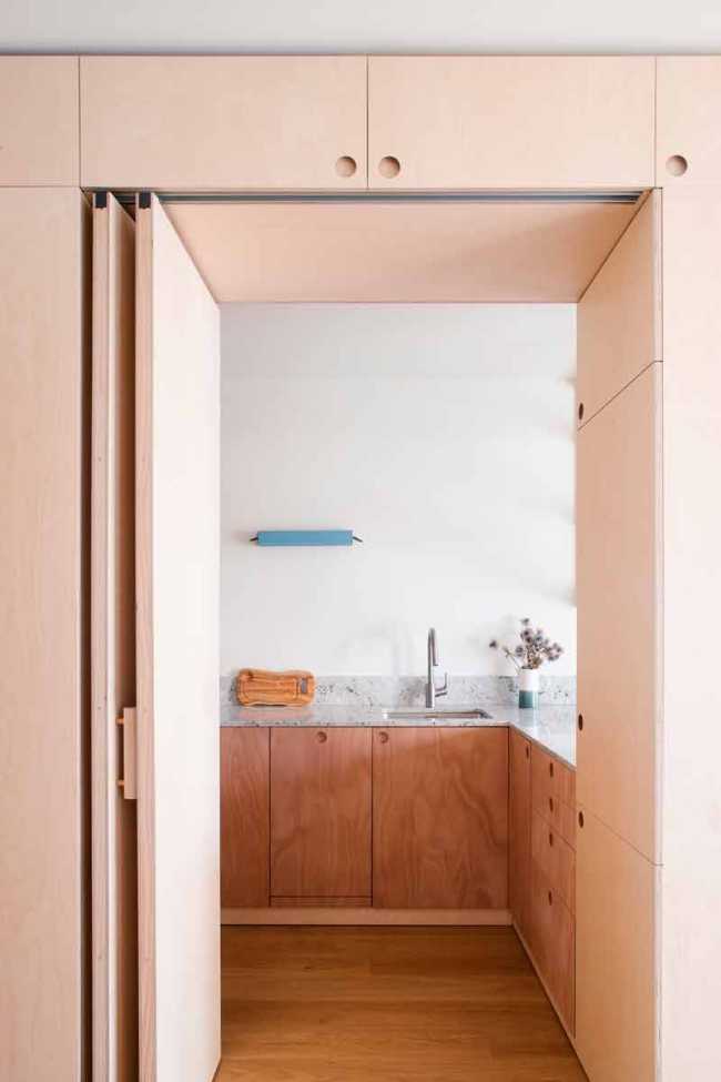 SEGUR flat: light and wood awaken the soul of a Parisian refuge