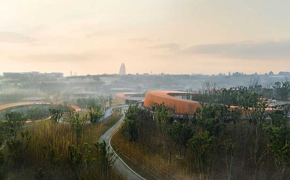 Panda Pavilions: a fusion of architecture and landscape for bears