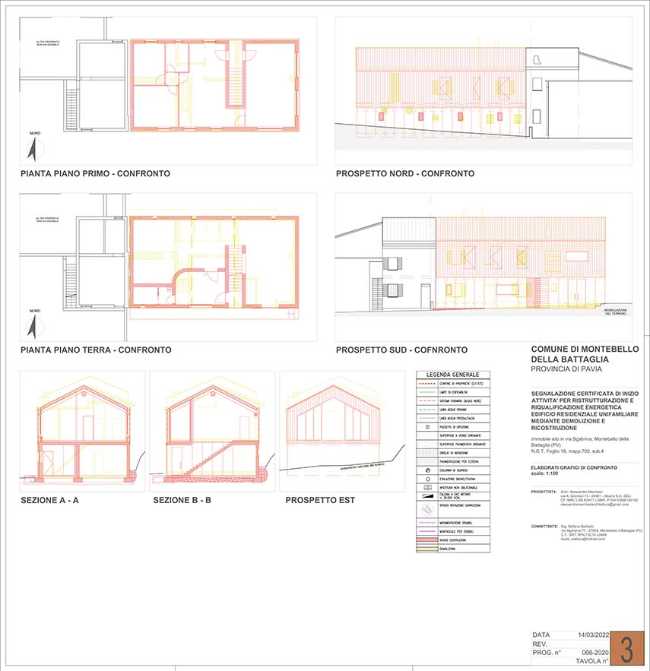 Casa Sgarbina in concrete and wood among the vineyards of Oltrepò Pavese