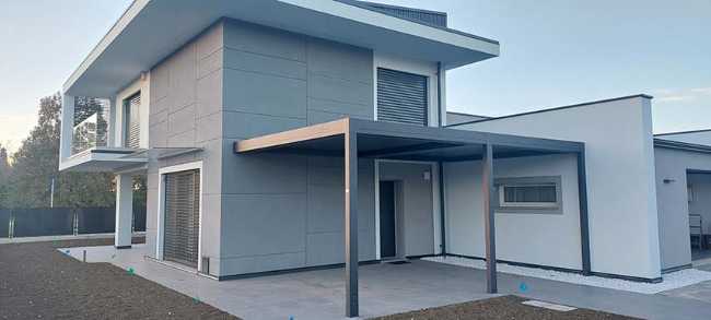 Villa Busseto is an A4 class NZEB. Single-family building with low energy consumption