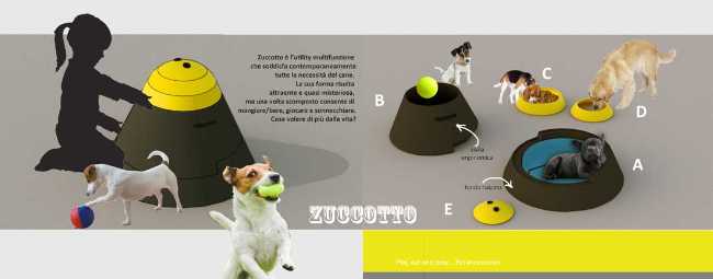 Zuccotto: design for the well-being of our four-legged friends