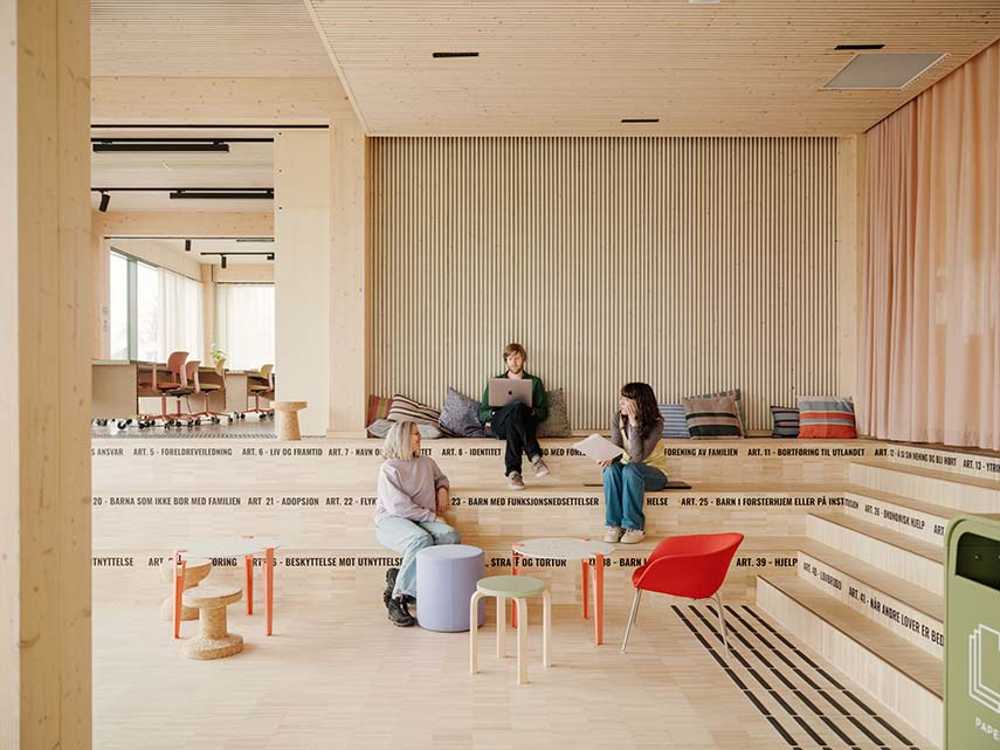 HasleTre: the demountable and reusable wooden commercial building