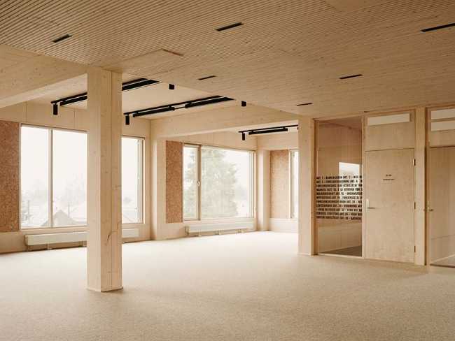HasleTre: the demountable and reusable wooden commercial building
