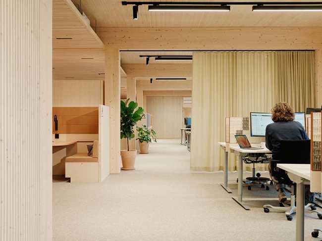 HasleTre: the demountable and reusable wooden commercial building