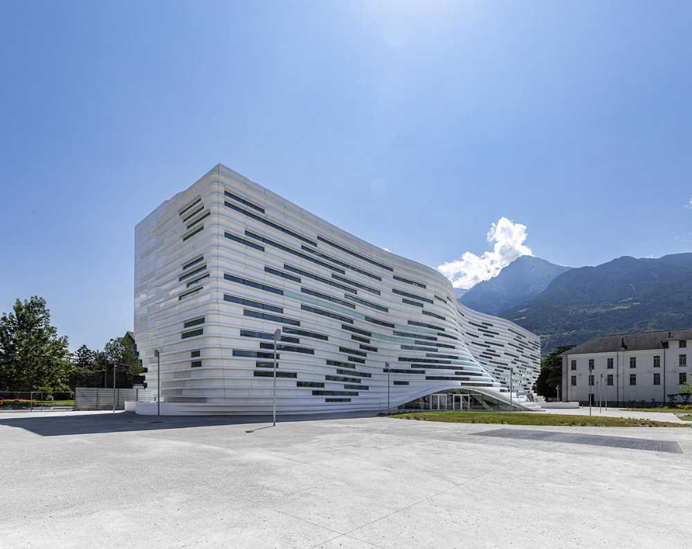 Saint-Gobain Italy for the new university campus of Valle d'Aosta