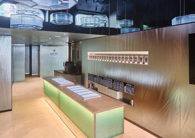 Interior design for unique recipes. Gelato Collection in Barcelona
