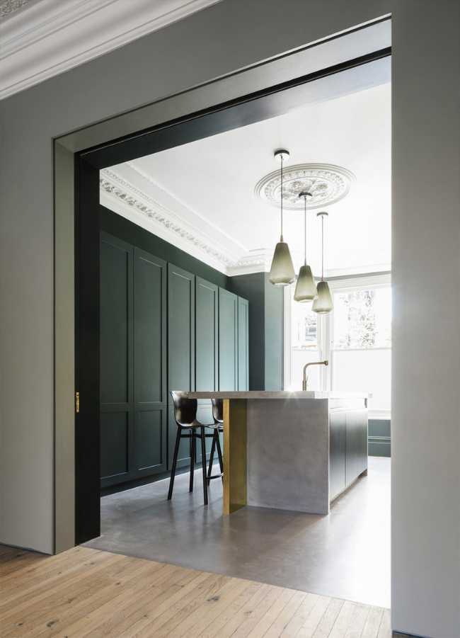 designer island kitchen