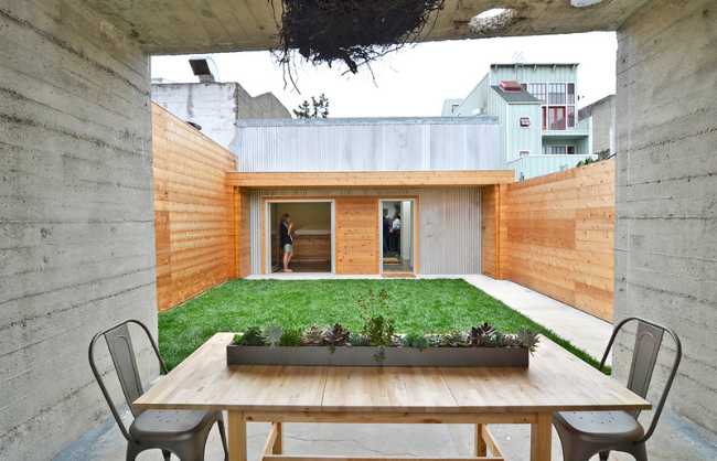 Extension of the living area