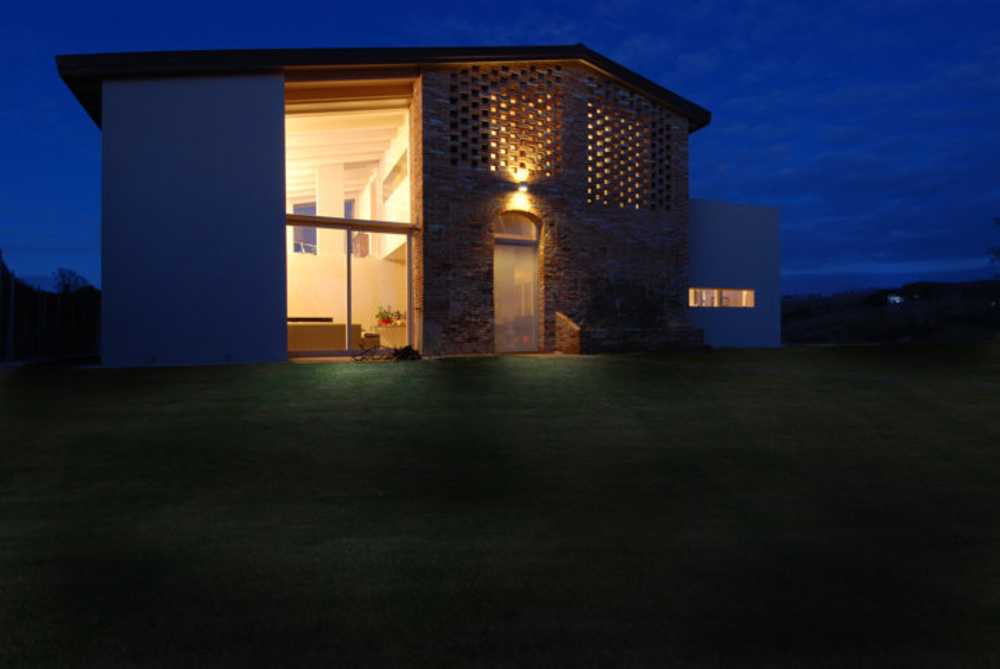 Large openings have been made to bring more light