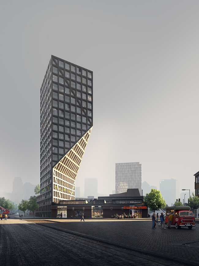 multipurpose tower in amsterdam