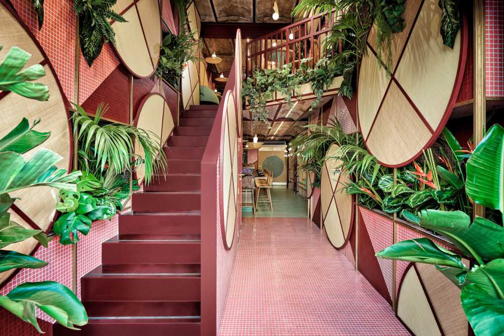 Restaurant à Valence proposant un mélange de saveurs tropicales et orientales. Une fusion entre cuisine et design