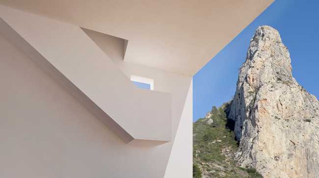 White villa detail