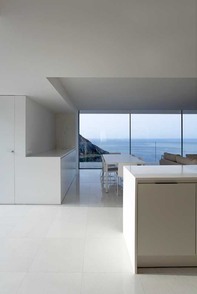 White villa detail