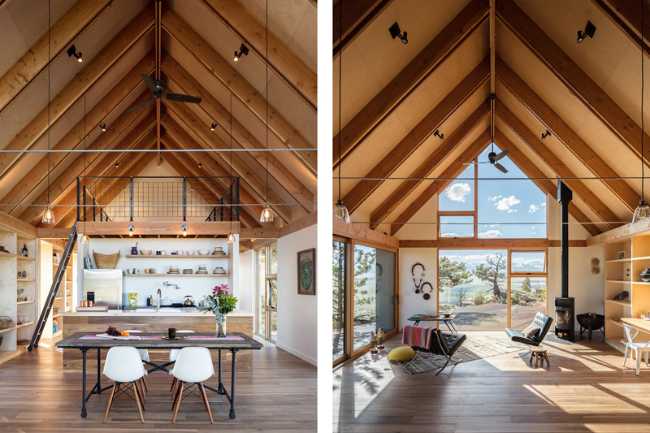 Big Cabin Little Cabin, wood architecture redefines modern contact with nature