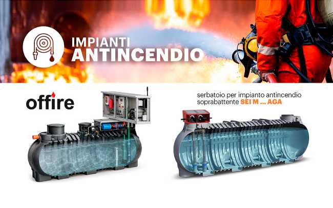 Impianti antincendio: dove si mette il gruppo di pompaggio quando manca il locale tecnico