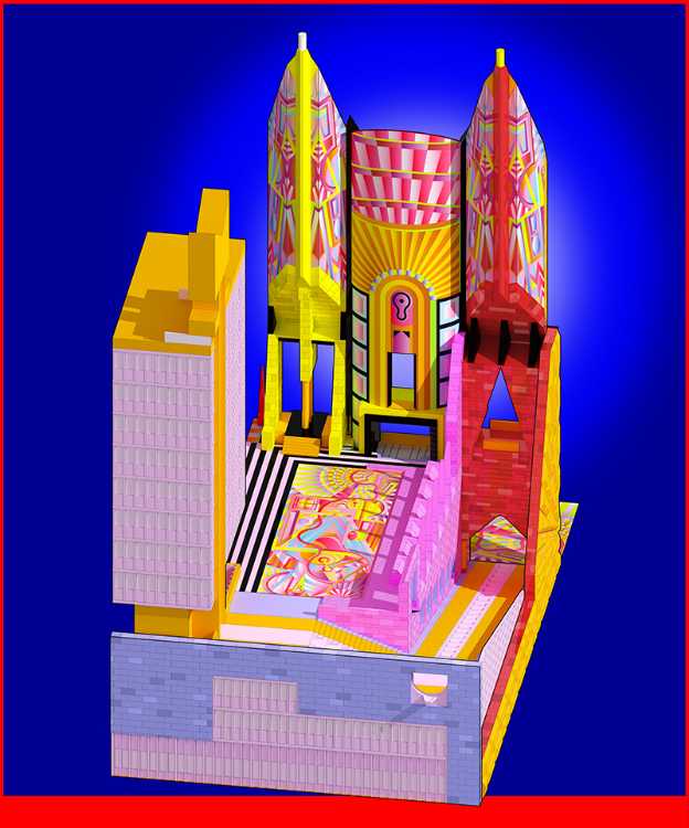 three-dimensional study model