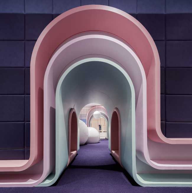 playground furniture portal pastel pink colors