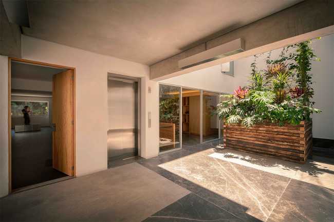 Interior residential building