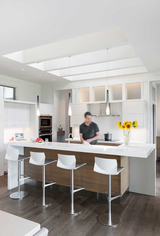White kitchen