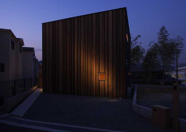 Volume in wood at night