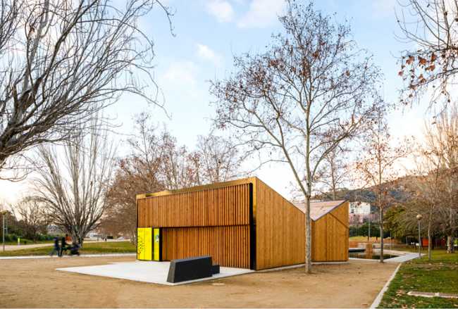 Prefabricated wooden module