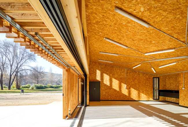Wooden interior