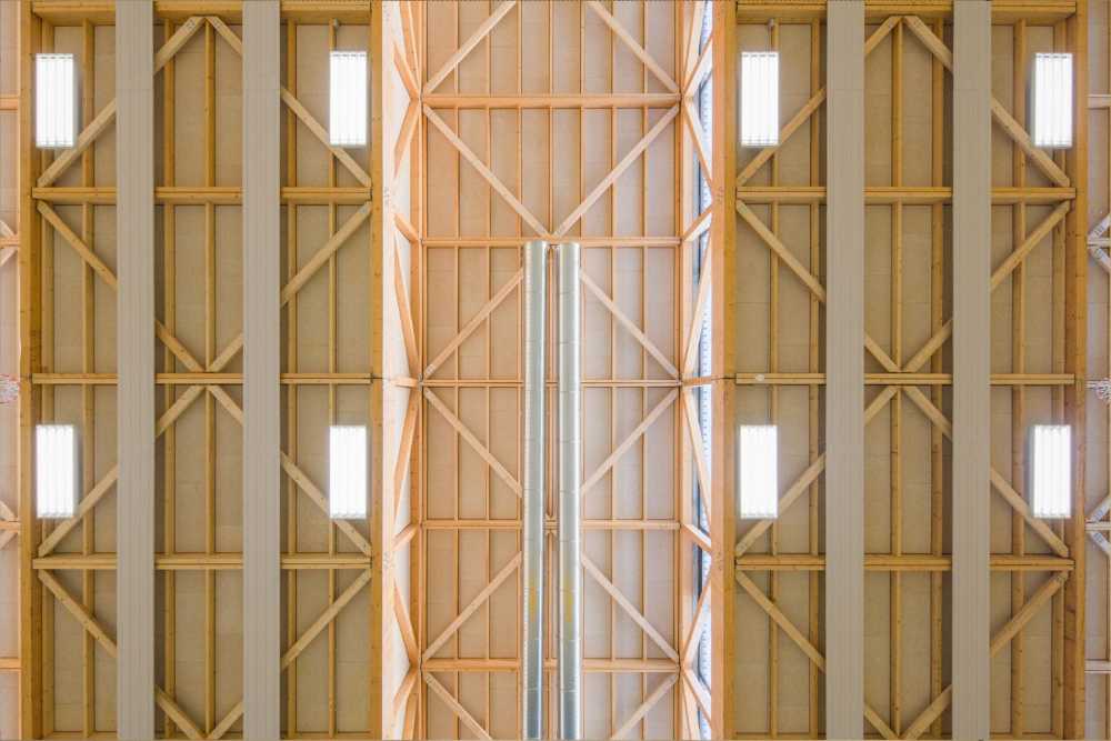 Hacine Cherifi Sports Center: wooden gyms serving schools and the neighborhood