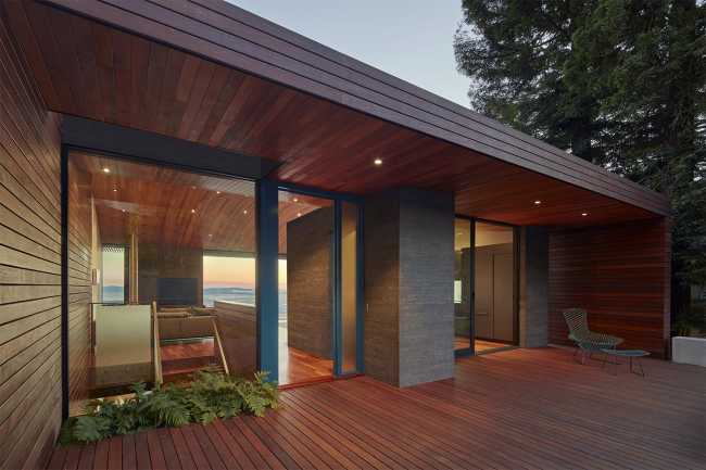 Villa in San Francisco: free plan architecture